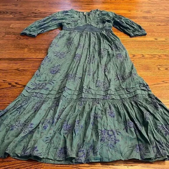 Free People Golden Hour Maxi Dress Size Medium - Picture 2 of 6